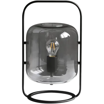 INSHINE Grey Glass Stand Table Lamp