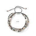 Bracelet en perles tressées Bracelet fait main Bracelet pour femme - Filles - Design unique