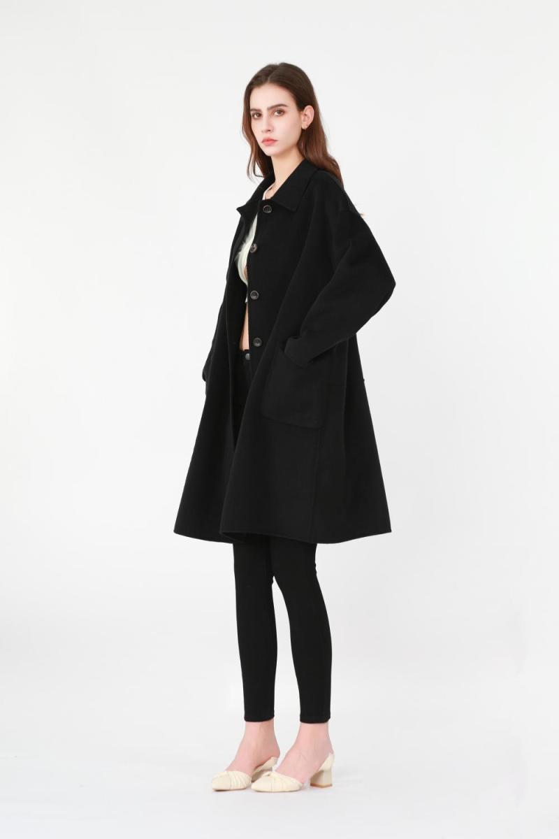 Ladies Long Woolen Coat