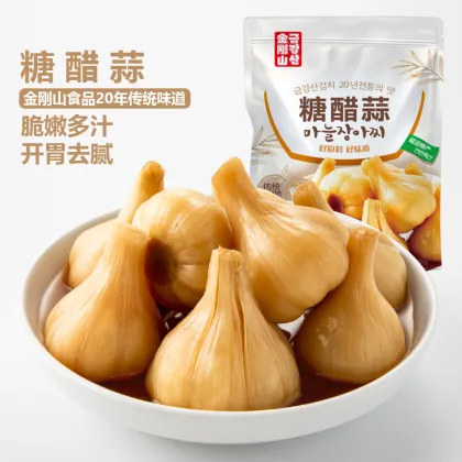 Pickled sweet and sour garlic