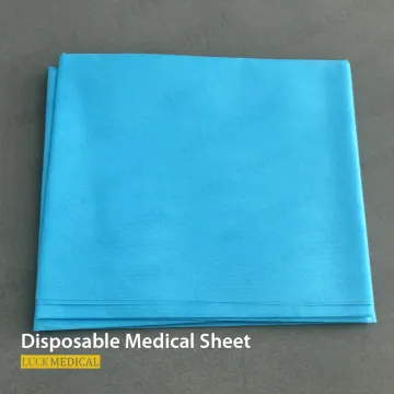Disposable Medical Non Woven Blue Sheet
