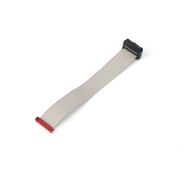 1.27 gray ribbon cable red IDC2.54