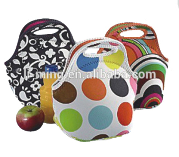 Wholesale reusable custom neoprene lunch bags & sandwich bags