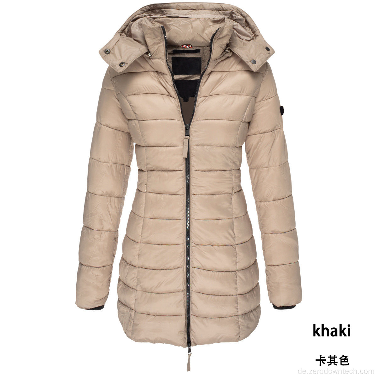 Damen langer Winterjackenmantel