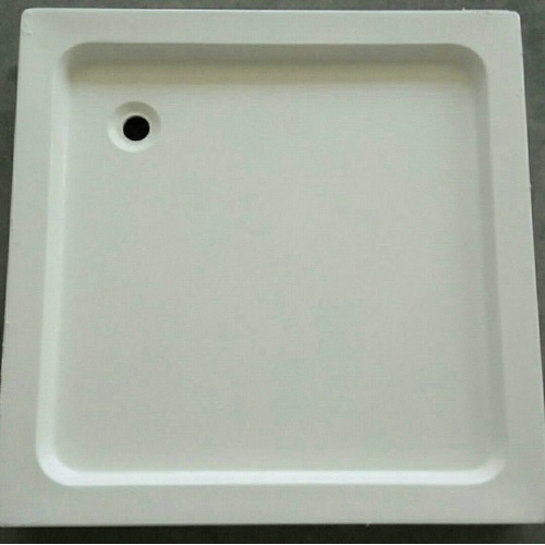 90x90x15cm Corner Drain Square Shower Base