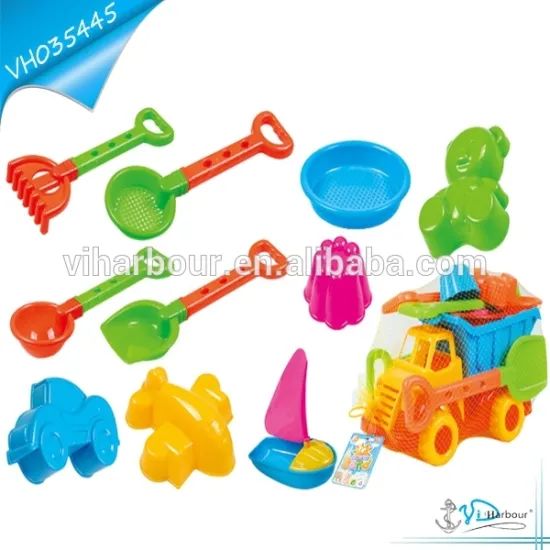 11 PCS New Products Cart Toy Plastic Watering Can Garden Tool