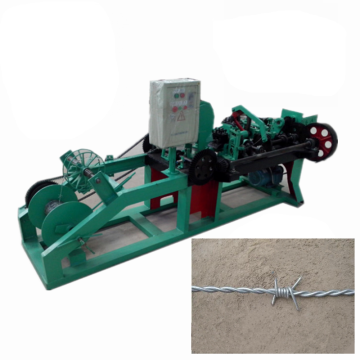 Barbed wire machine for protect