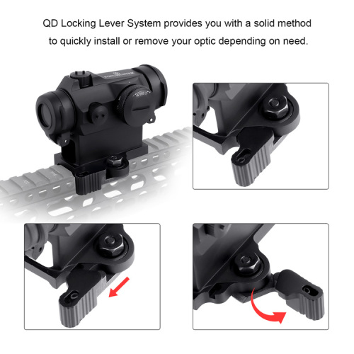 FOCUHUNTER T2 1X24 Micro Red Dot Sights