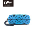 Geometric Clutch Luminous Beauty Bag Small Travel color changing Cosmetic Wristlet bag for women