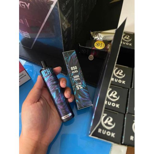 Ruok Energy 5000 Puffs wholsale使い捨て蒸気