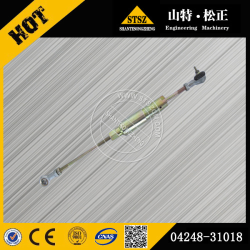 Komatsu escavadeira peças de reposição komatsu PC220-7 combustível controle rod 04248-31018