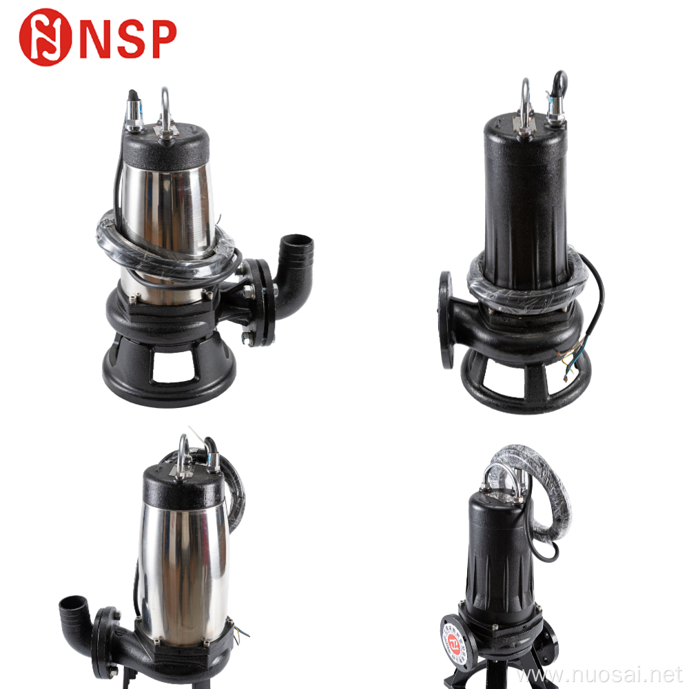 High Performance No-clogging Submersible Sewage Pump