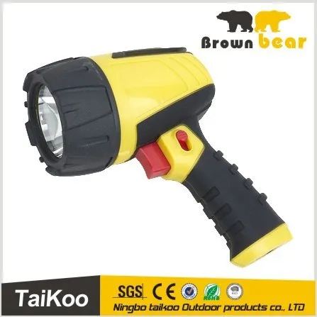 led portable hunting spotlight 3w