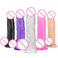 Gummi -Dildos künstlicher Penis riesiger Dildo für Frauen