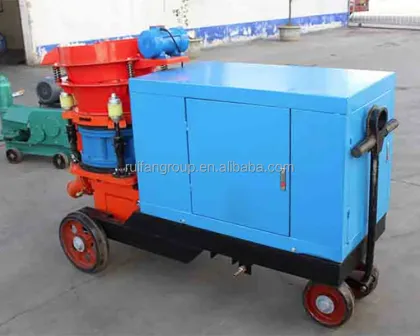 Concrete Injection and Spraying Equipment: Shotcrete and Dry-Wet Mix Machines