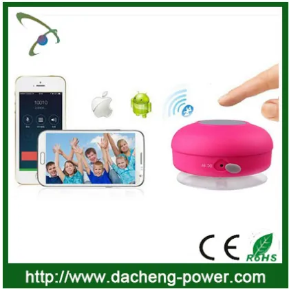 Colorful design waterproof bluetooth shower speaker speaker bluetooth waterproof