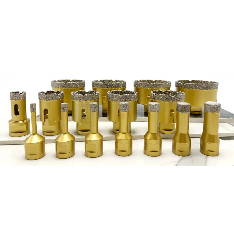 Diamond Core Drill Bit Vacuum Brazed Hole Saw for Reinforced Concrete Marble Granite Core Bits

**Title:** Vacuum Brazed Diamond Core Drill Bit for Concrete, Marble & Granite