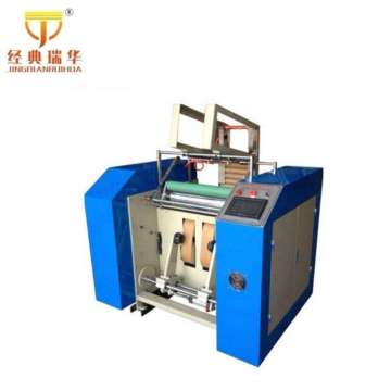 High Speed Automatic Electrical Motor Stretch Film Rewinding Machine RH-500 600m/min