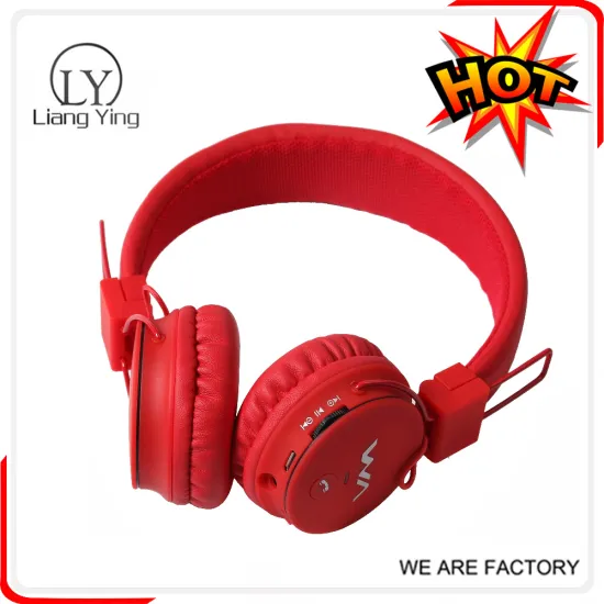 Shantou Lingying Headphone Factory FM Headset Bluetooth for Kids TM-015