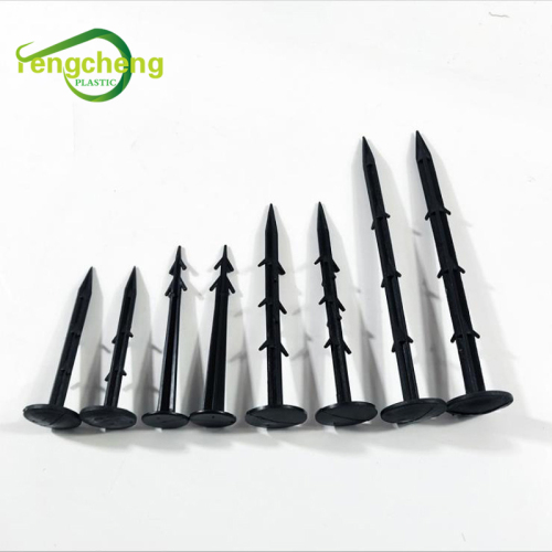 16cm black color weed mat nails