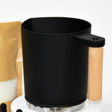 Black Candle Soy Wax Melting Pot With Spout