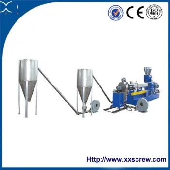 Well performance plastic granulation plastic pelletizer