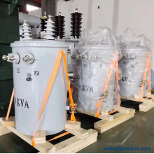 15~333KVA egyfázisú, olajjal töltött elosztó transzformátorok