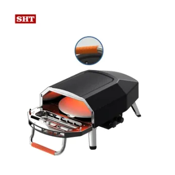 Hot Sale European Style Pizza Oven with Stone and Door
