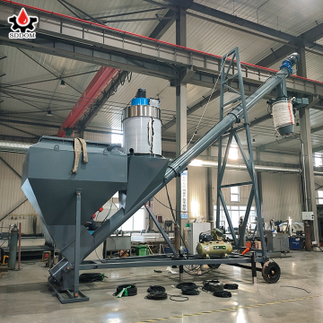 SDDOM 1-8 M3 Capacity Mobile Bulk Big Bag Cement Fly Ash Mineral Powder Silo with Bulk Truck Loader