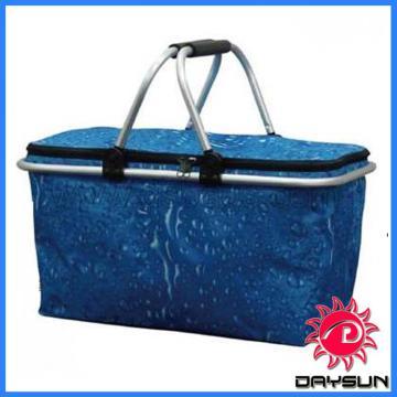 Fabric Folding Shopping Basket bag