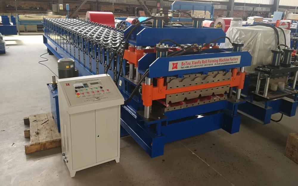 Iron Sheet Roofing Double Layer Forming Machine