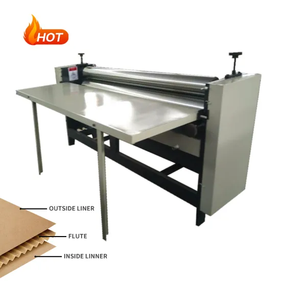 ZH-BJ Semi-Auto Pasting 1400mm Corrugated Paper Gluing Machine