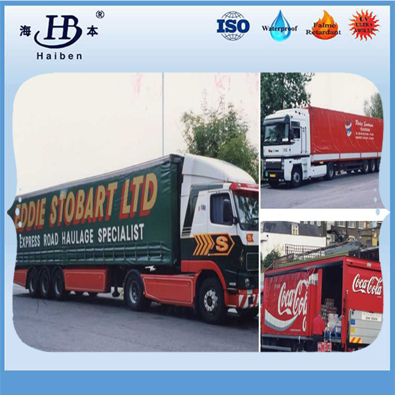 Customized pvc coated tarpaulin truck side curtain