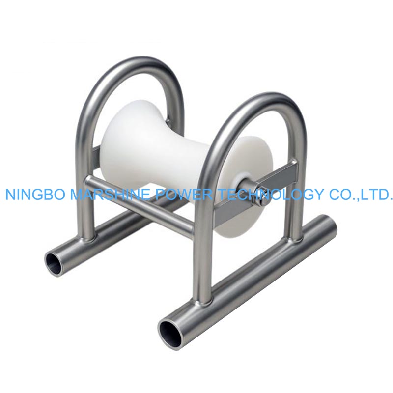 Pipe Mounted Cable Guide Roller Pipe Mounted Cable Guide Roller
