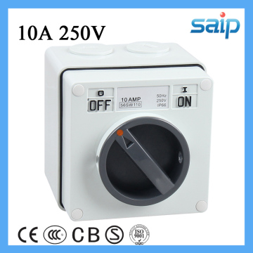 250V 10A Waterproof Isolating Switch Socket IP66