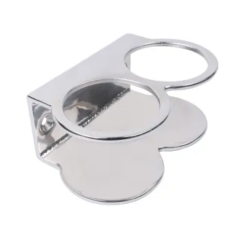 XINXING Marine 316 Stainless Steel Double Ring Drink Holder with Base