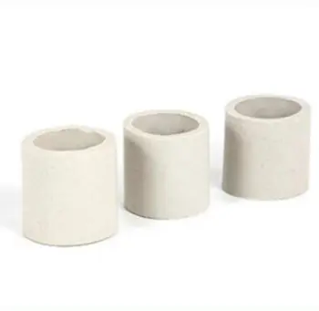 25mm Ceramic Pall Ring Packing For Industrial Tower
