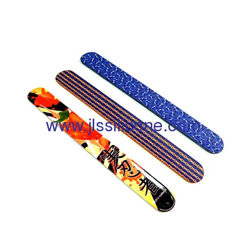 Promotional Gift Silicone Slap Bracelet 