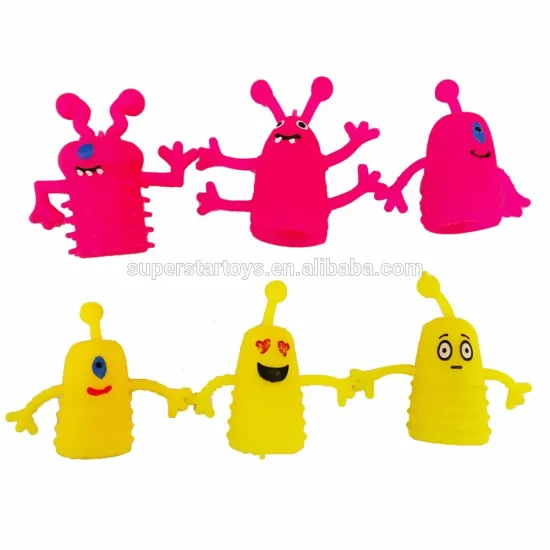 51601206-11 monster finger toys TPR monsters finger doll