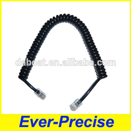 rj45 spiral cable 8 number of conductor