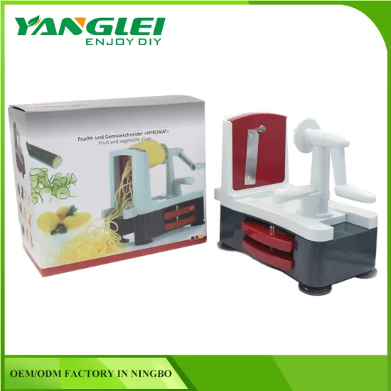 Slicer Vegetable Spiralizer 5-Blade Strongest Pasta Spaghetti Maker Kitchen NEW