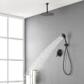 Modern Ceiling Mount Brass Bathroom Shower Set