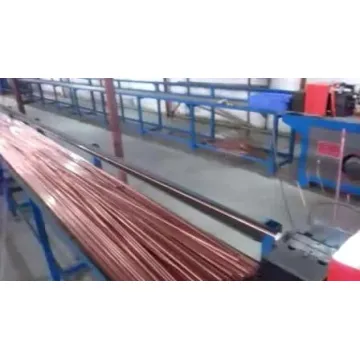 Capillary Feeding Copper Pipe Straightener and Orbital Cutting Machine for Air Conditioner