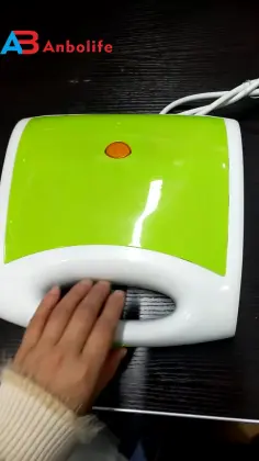 Anbolife brand  breakfast sandwich maker/triangle sandwich toaster
