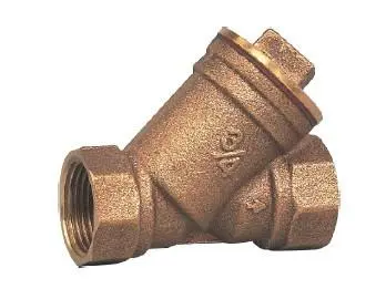 Bronze strainer valve