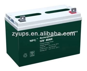 Maintenance Free Lead Acid Battery For UPS AGM Battery 12v 80AH