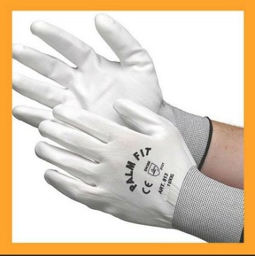 Maxiflex White PU Top Fit Palm Fit Gloves