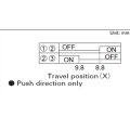 Micro opening and closing type Detection switch