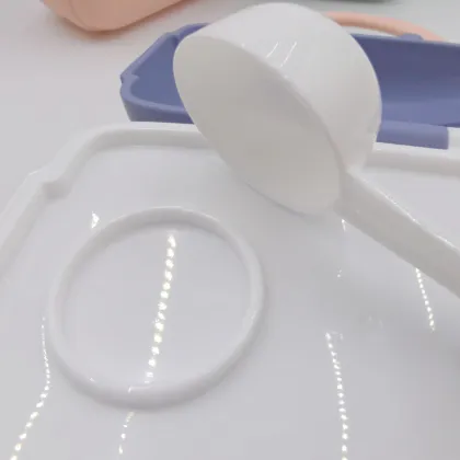 Portable Baby Milk Powder Container with Spoon for Easy Food Storage