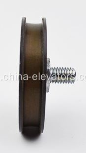 Rodillo para colgar puertas de 65 mm para ascensores Hitachi